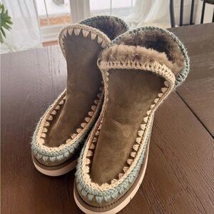 NWOT MOU Bounce Overstitched Boots size EU39